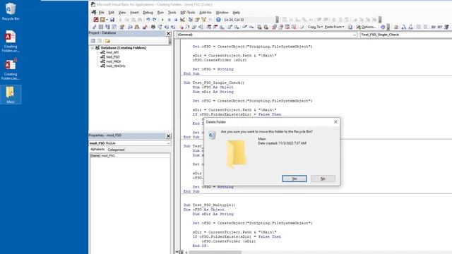 VBA - Creating Directories смотреть онлайн