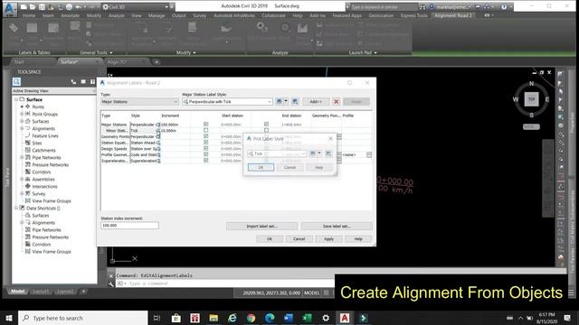 AutoCAD Civil 3D Tutorial for Beginners: Alignment & Profile смотреть онлайн