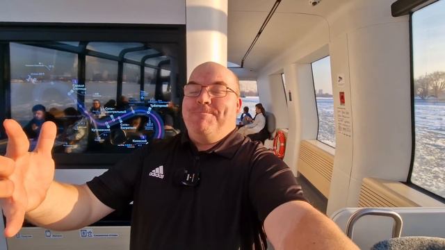 I Travelled on the WORLD'S FIRST Year-Round Electric River Tram смотреть онлайн