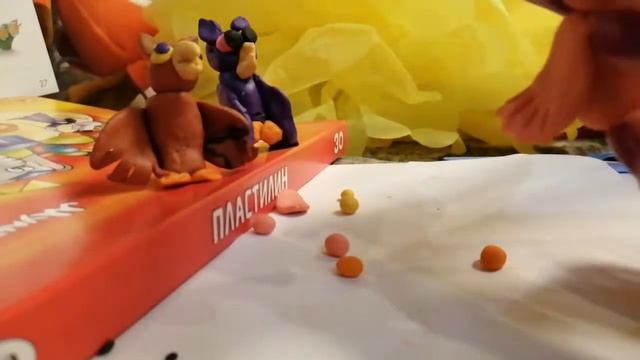 Сова из пластилина. Лепка для детей.