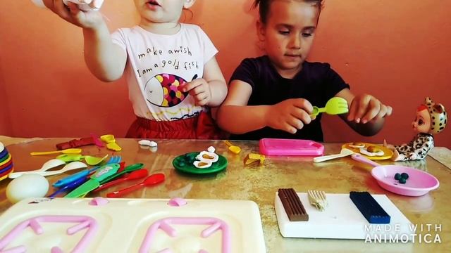 Cry Babies | Готовим еду для кукол | Девочки не поделили сковородку | Куклы | Cooking for dolls | смотреть онлайн