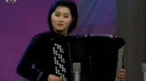 Баянистка из Северной Кореи Ким Хян Сун играет-Супер   Ла Кампанелла La Campanella