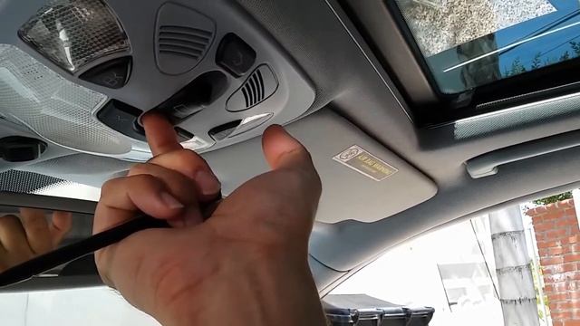 (Mercedes C230) Sunroof Relearn Procedure смотреть онлайн