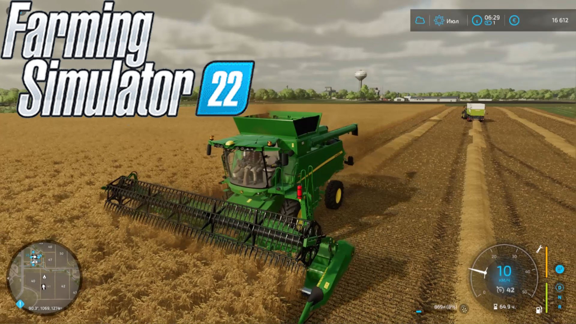 FS22 - Косим ячмень по контракту #25 смотреть онлайн