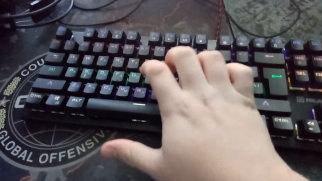 Обзор на Real-El M14 Backlit Blue Switch USB Black смотреть онлайн
