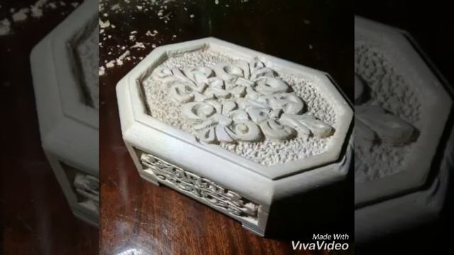 Шкатулка резная 2019 ручная работа. смотреть онлайн