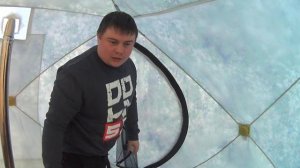 Палатка СТЕК куб 4. Трехслойная камуфляж! печь буржуйка армейская, разборная для палатки!