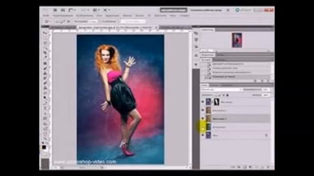 коллаж по фотошопу смотреть онлайн