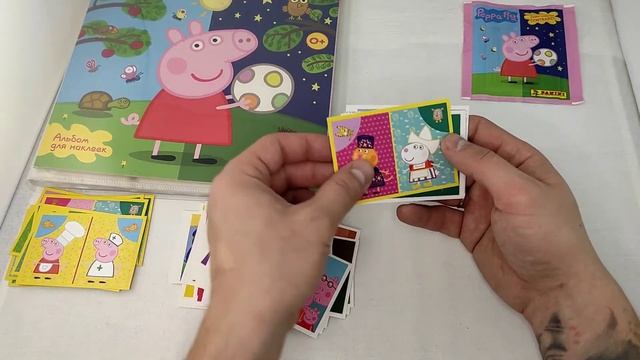 Свинка Пеппа. Распаковка и пополнение коллекции наклеек от Panini. Выпуск 4 Последний смотреть онлайн