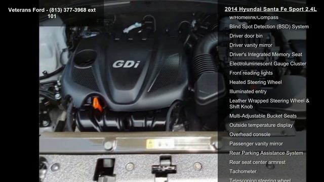 2014 Hyundai Santa Fe Sport 2.4L смотреть онлайн