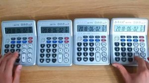 Rush E ...but played by 4 calculators