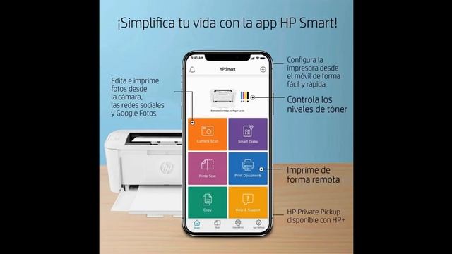 HP LaserJet M110we 7MD66E, Impresora Láser A4 Monocromo * ANALISIS * OPINION смотреть онлайн