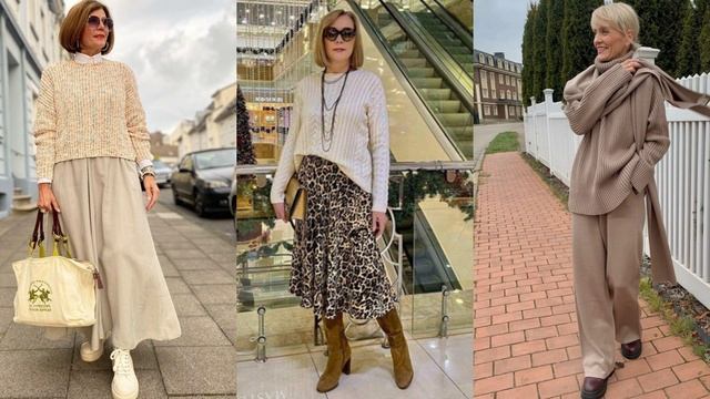 ЧТО БУДЕТ МОДНО ДЛЯ ЖЕНЩИН 45+55+?КАК ОДЕТЬСЯ ОСЕНЬЮ?? смотреть онлайн
