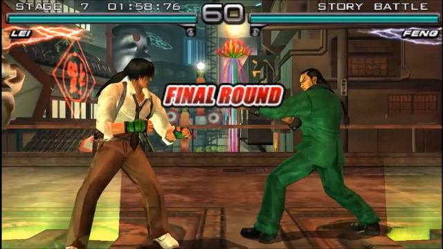 #3 Tekken 5 - Lei story mode смотреть онлайн