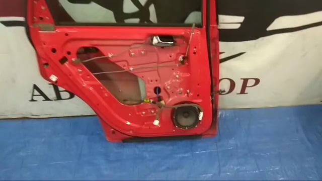 Задняя левая красная дверь Lacetti хэтчбек смотреть онлайн