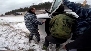 Дизель пошел в разнос, пытались заглушить мотор