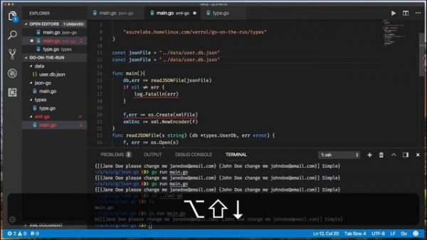 ep002.01 - Encoding and Decoding XML in Go