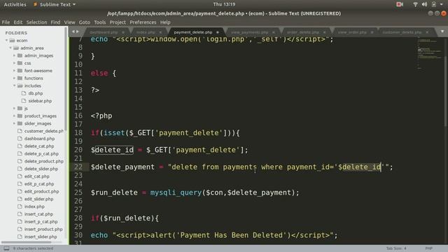 47 Delete Payments | Multivendor Ecommerce Website PHP | Section 3 смотреть онлайн