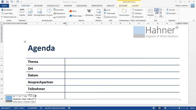 Word: Datum - 6 Tipps, damit es endlich fehlerfrei klappt • 2016/13/10/07 • Markus Hahner® смотреть онлайн