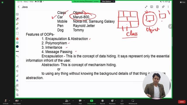 EP-01: (Java Tutorial Series) Let's Start With OOPs Concept| Java Tutorial in Hindi смотреть онлайн