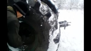 Установка колес от комбайна на трактор Т-40