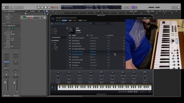 ARTURIA Keylab Essential 49 - Logic Set-up + Analog Lab V Overview