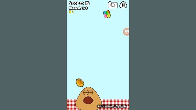 Pou Food drop You missed 8! Game over смотреть онлайн