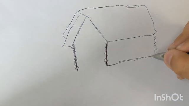 как нарисовать дом смотреть онлайн