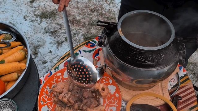 Холодец без свинины на пиве - Афганский Казан ? смотреть онлайн