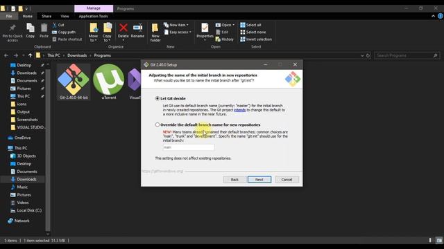 Git Bash Installation in Vs Code - The Achievers смотреть онлайн