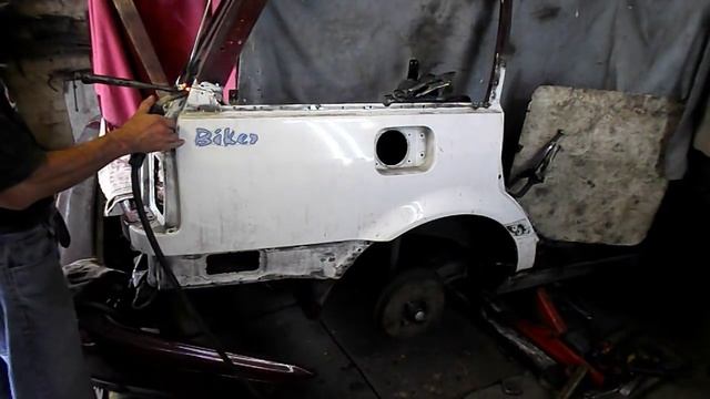 Фольксваген Пассат Б 3 . Финиш . Кузовной ремонт. смотреть онлайн