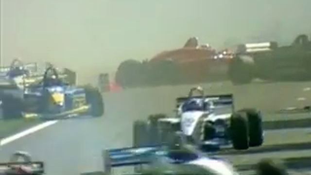 1997 Formula 3000 Spa Tom Kristensen crash смотреть онлайн