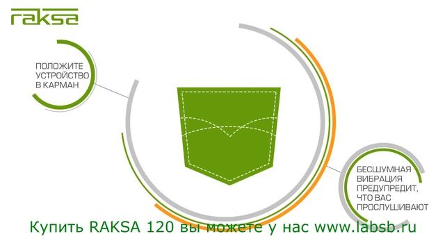Raksa 120 Pro - селективный индикатор поля. смотреть онлайн