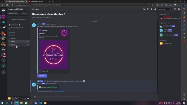 PRESENTATION DE PAQUET LEAK FIVEM ! смотреть онлайн