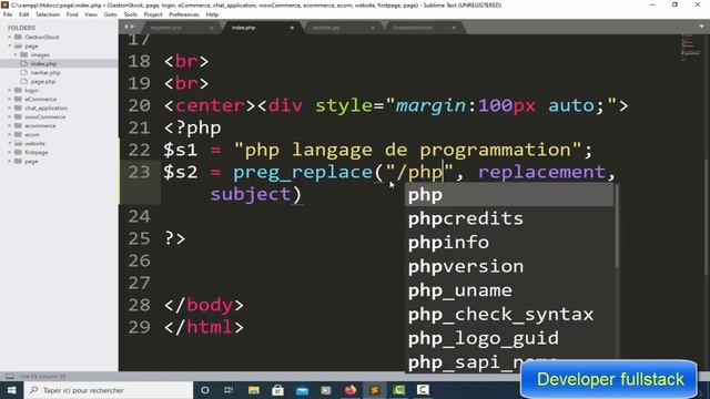 بالدارجة المغربية php avancée darija Function preg_replace14 смотреть онлайн