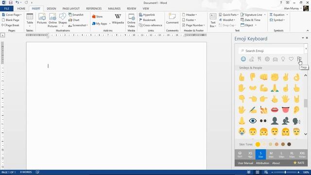 Insert Emojis in Word Using the Emoji Keyboard смотреть онлайн