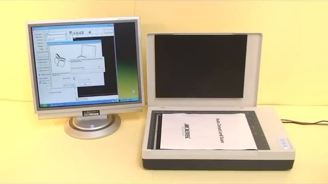 Microtek XT3500 / XT3300 A4 Book Scanner смотреть онлайн