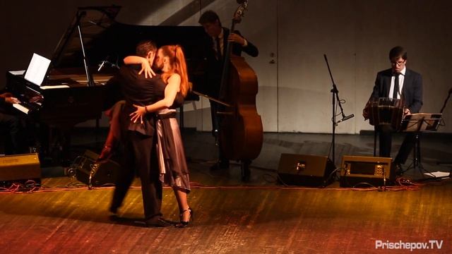 Vlada Zakharova and Andrey Makarov, Tango Orchestra Pasional, 2, Prischepov TV - Tango Channel смотреть онлайн