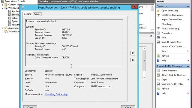 Active Directory Account Lockout Issue