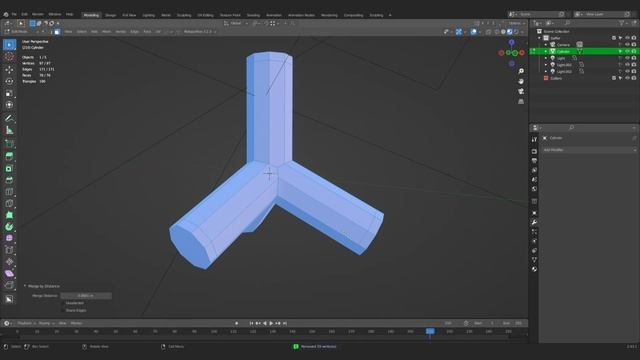 Blender Hardsurface Tutorial - Tetrapod