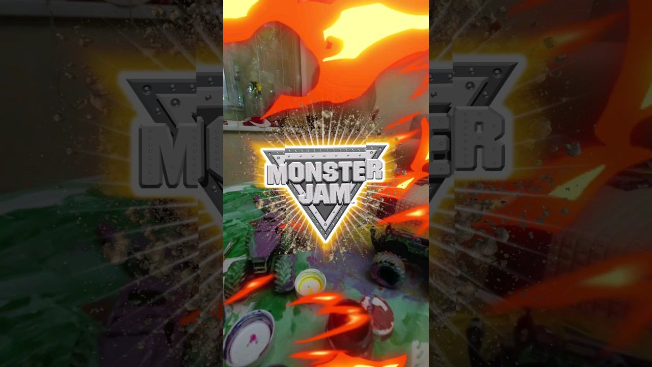 MONSTER JAM TRUCK FREESTYLE. МОНСТР ТРАКИ ПРИОБРЕТАЮТ НОВУЮ РАСКРАСКУ!!! Spin Master смотреть онлайн