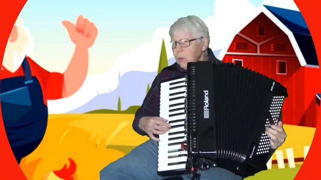 Turkey in the Straw Played by Pat Walter with her Roland FR 4X Digital Accordion смотреть онлайн