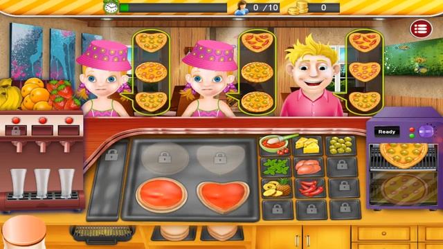 Игра Кухня лихорадка пицца Шеф-Повар часть четвертая смотреть онлайн