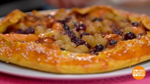 Галета с виноградом и сыром от Марии Суровой. Доброе утро. Фрагмент выпуска от 26.10.2023