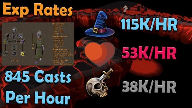 Tzhaar Ice Bursting Guide! Cheap + Fast Magic/Slayer Training! [OSRS[ смотреть онлайн