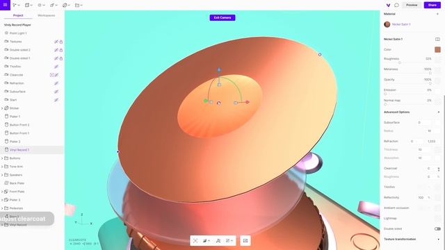 Material settings part 2: Advanced | Vectary tutorial смотреть онлайн