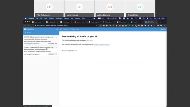 Monitoring Kubernetes pomocí Prometheus stacku, CNCF.sk Meetup смотреть онлайн