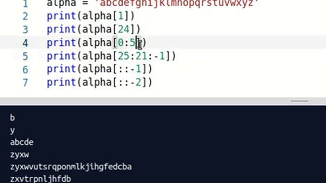 Learn Python Programming 20 - Reversing a String in one line смотреть онлайн