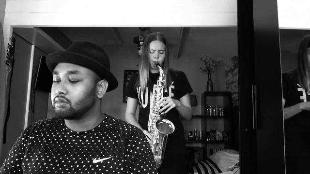 Suffocate (J Holiday) on saxophone & piano смотреть онлайн