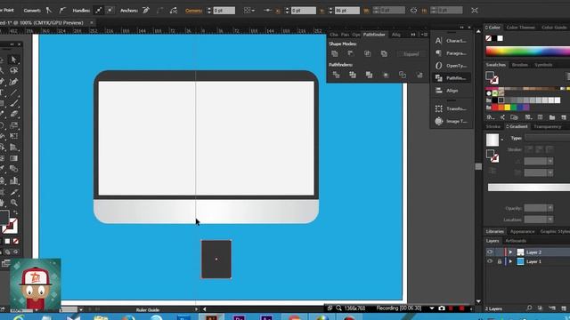Adobe illustrator tutorial design icon macbook pro смотреть онлайн